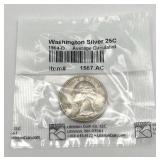 1964-D Washington Silver Quarter (Average Circulated)