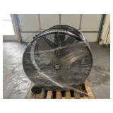 Strongway Lot of 2- 42in. Belt Drive Drum Fans, 17,500 CFM, 15/16 HP MSRP $449.99 (ea)