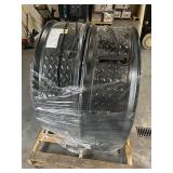 Strongway Lot of 2- 42in. Belt Drive Drum Fans, 17,500 CFM, 15/16 HP MSRP $449.99 (ea)