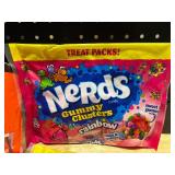 White Reeses Miniature Cups and Nerds Gummy Clusters