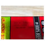 Jack Links Beef Stick and Cheese and Tijuana Mama Pickled Sausage