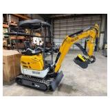 SDLANCH SDLE20 Mini Excavator w/Yanmar Diesel