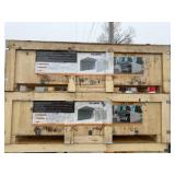 SDLC1220 Carport 12x20ft Fully Enclosed Steel Shelter