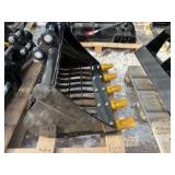 60CM Toothed Webbed Mini Excavator Bucket