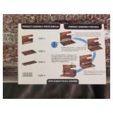 Zapuvo B09V11988B Wood Phone Docking Station Nightstand Gadget Organizer