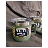 YETI Rambler 14oz Mug - MagSlider Lid, Sage Green (Lot of 2)