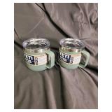 YETI Rambler 14oz Mug - MagSlider Lid, Sage Green (Lot of 2)
