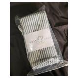 Nest Above Cloth Napkins Set Of 12 - Blue Stripe Cotton & Linen