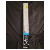 Vinyl Blind - White, 35 in W x 64 in L - Light Filtering