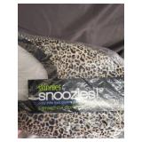 Snoozies Skinnies Slipper Socks Leopard Print Small (Lot of 7)