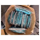 Fleece Fishing Teal Zip Pouches - Storage & Organization