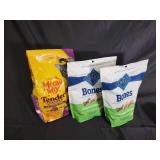Blue Buffalo Bones Dog Biscuits & Meow Mix Tender Centers Cat Treats
