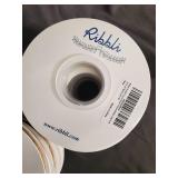 Ribbi Double Faced Khaki Velvet Ribbon 3/8 Inch - 10-Yard Spools - New - Made in China