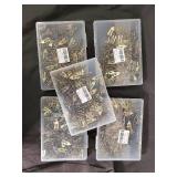 Crimp Terminal Connectors - Assorted, Five Clear Containers - Made in China