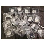 Stone Harbor Hardware X004GNY711 Round Corner Extended Lip Strike Plate - Satin Nickel - 2-1/4 x 1-1/2 in