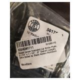 Stone Harbor Hardware X004GNY711 Round Corner Extended Lip Strike Plate - Satin Nickel - 2-1/4 x 1-1/2 in