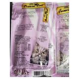 Fussie Cat Chicken with Duck Purée Pouches - 0.5 oz (14 g) (Lot of 10)