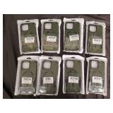 DEJIA IP16 Pro Max Jelly Case - Green 8-Pack