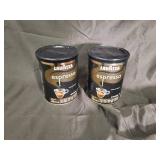 Lavazza Espresso Ground Coffee Tin - 2-Pack