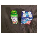 Vitafusion D3 Gummies & Pure Protein Shake (Lot of 2)