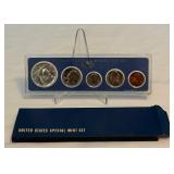 1966 Special Mint Proof Set (5 coins) - original package with COA