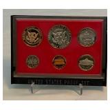 1982 Proof Set (6 coins) - No external case, but very good condition