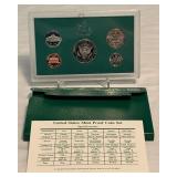 1996 Proof Set (5 coins) - original package with COA