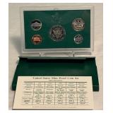 1997 Proof Set (5 coins) - original package with COA