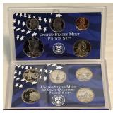 2000 Proof Set (10 coins) - original package with COA