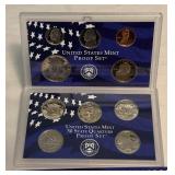 2002 Proof Set (10 coins) - original package with COA