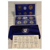 2002 Proof Set (10 coins) - original package with COA