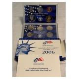 2006 Proof Set (10 coins) - original package with COA