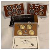 2012 Proof Set (14 coins) - original package with COA
