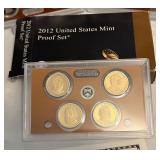 2012 Proof Set (14 coins) - original package with COA