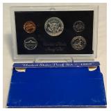1969 Proof Set (5 coins) - original package with COA