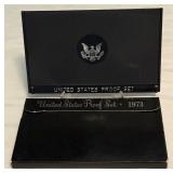 1973 Proof Set (6 coins) - original package with COA