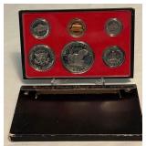 1974 Proof Set (6 coins) - original package with COA