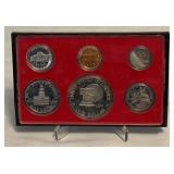 1976 Proof Set (6 coins) - coins in plastic case only, no original packaging, no COA