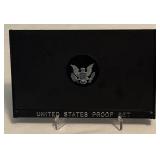 1976 Proof Set (6 coins) - coins in plastic case only, no original packaging, no COA