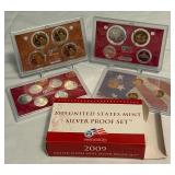 2009 SILVER Proof Set (18 coins) - original package with COA