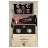 2021 SILVER Proof Set (7 coins) - original package with COA