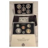 2022 SILVER Proof Set (10 coins) - original package with COA
