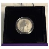 2022 National Purple Heart Hall of Honor Proof Clad Half Dollar - original package with COA