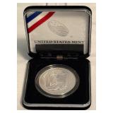 2021 P-National Law Enforcement Memorial & Museum Proof SILVER Dollar - original package with COA