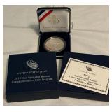 2012 P-Star-Spangled Banner Proof SILVER Dollar - original package with COA