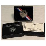 2011 US Army Commemorative Coin Program Proof Clad Half Dollar - original package with COA