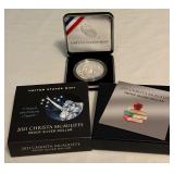 2021 P-Christa McAuliffe Proof SILVER Dollar - original package with COA