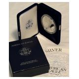 2000 P-American Eagle One Ounce Proof SILVER Bullion Dollar Coin - original package with COA