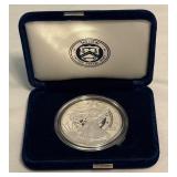 2011 W-American Eagle One Ounce Proof SILVER Bullion Dollar Coin - original package with COA