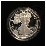 2021 W-American Eagle One Ounce Proof SILVER Bullion Dollar Coin - original package with COA